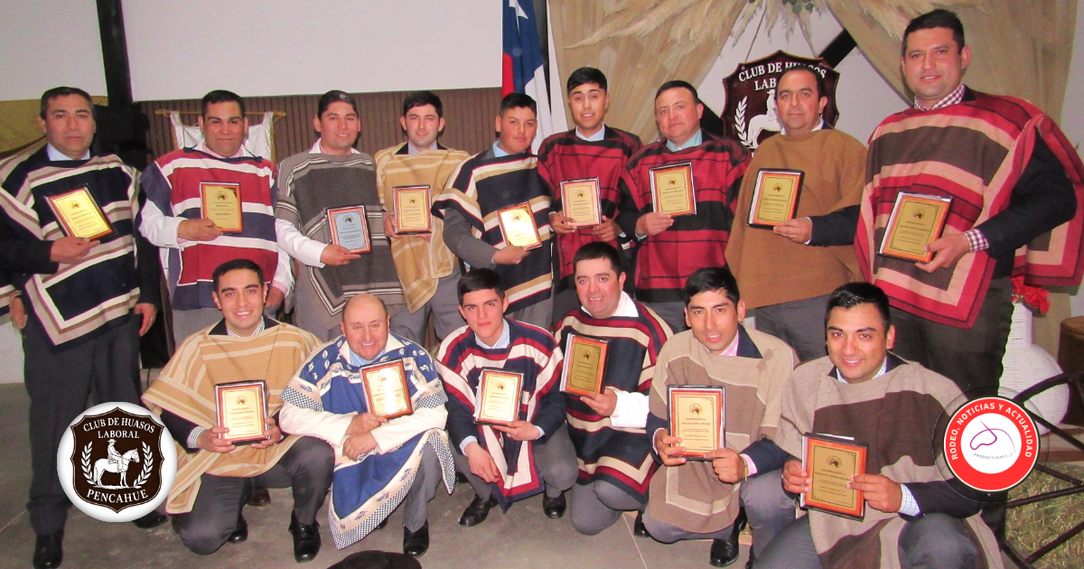 Fotografía de Ceremonia Premiación y sus 29 años del  Club de Rodeo y Huasos Pencahue